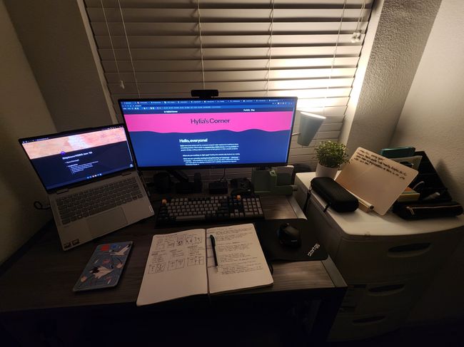 An image of my setup.